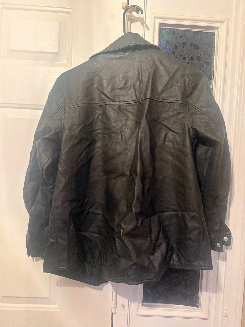 Urban Republic Black Kid Shirt - Classic Leather Look